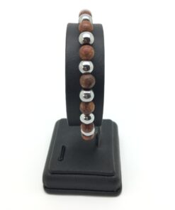 Bracelet hématite et jaspe
