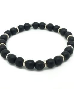 Bracelet onyx mat