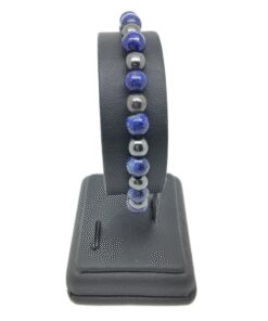 Bracelet hématite et lapis lazuli