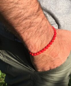 Bracelet corail bambou