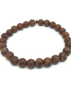 Bracelet jaspe brun