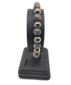 Bracelet en jaspe et hématite