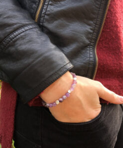 Bracelet en perle Améthyste - Kuban