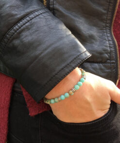 Bracelet en perle Jaspe Imperial