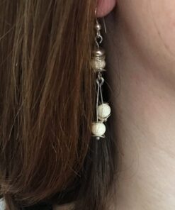 Boucle d oreille femme en acier inoxydable et argent 925