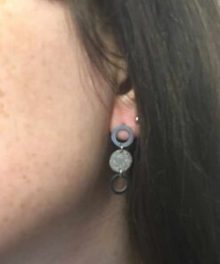 Boucle d'oreilles petits rond bis
