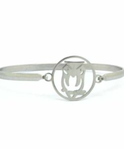 Bracelet acier Hibou