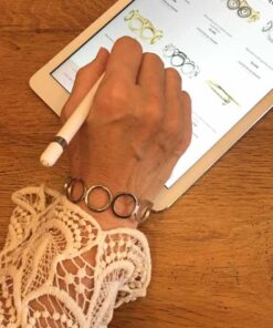 Bracelet acier bulle