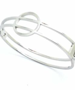 Bracelet acier cercle bis