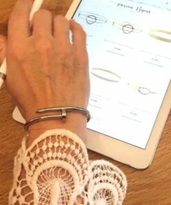 Bracelet acier clou ter
