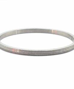 Bracelet acier ligne fin
