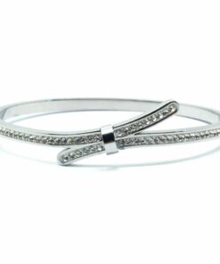 Bracelet acier strass chic