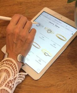Bracelet acier style manchette ter
