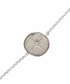 Bracelet souple Acier inoxydable etoile du nord