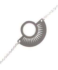 Bracelet souple acier inoxydable éventail