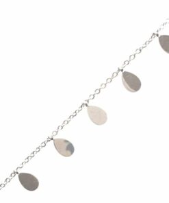 Bracelet souple acier inoxydable grosses gouttes