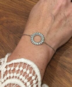 Bracelet souple Acier inoxydable épi