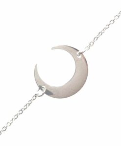 Bracelet souple Acier inoxydable croissant de lune.jpg